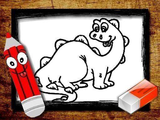 Dinosaur Coloring Art Activity