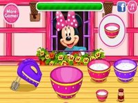 Minnie Mouse Cupcake Baking Fun