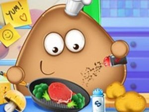 Pou Real Cooking Online Game Cooking Simulator