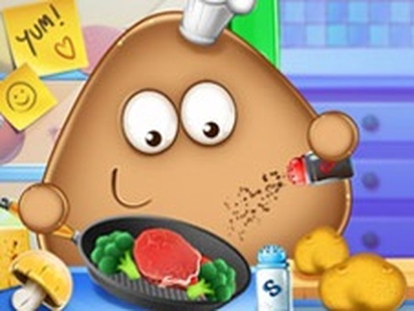 Pou Real Cooking Online Game Cooking Simulator