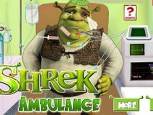Shrek Ambulance Online Medical Game