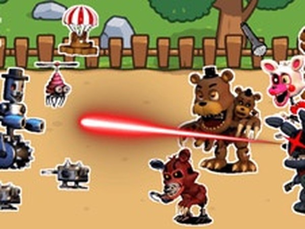 FNAF Battles: Defend the Pizzeria from Enemies - Tower Defense Game Online Arcade Game