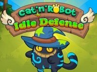 Cat and Robot Idle Tower Defense