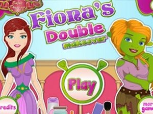 Fiona's Double Makeover Online Makeover Game