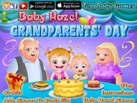 Baby Hazel Grandparents Day Fun