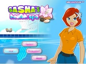Sasha's Health Spa Management Game Online - Time Management Game