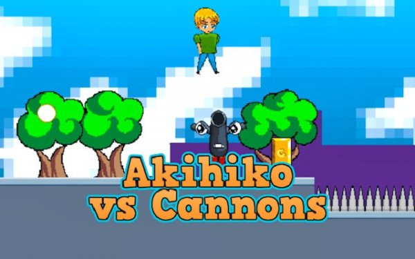 Akihiko vs Cannons: Gold Rush Platformer Online Game