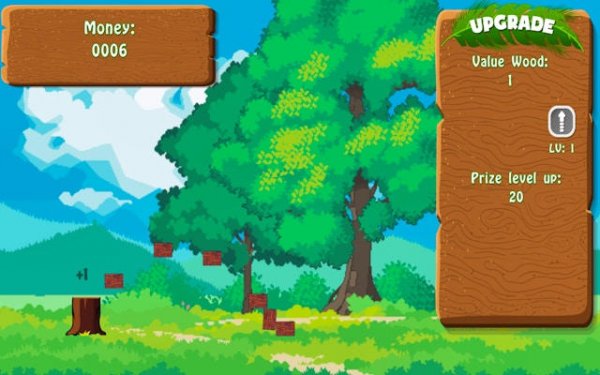 Splits Wood - Clicker Idle Game Online