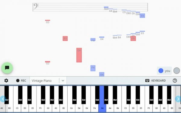 CloudPiano Online Music Studio - Virtual Piano Game