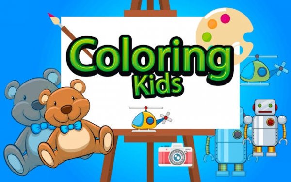 Coloring Kids: Creative Drawing & Painting Online Game - Art Game