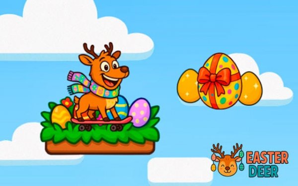 Easter Deer: Sky Rescue Adventure Online Game
