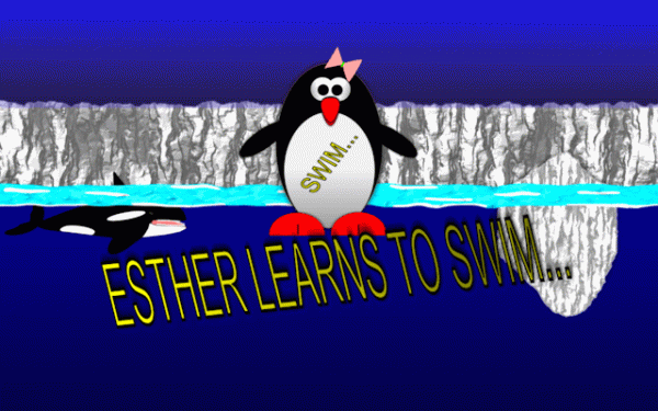 Esther the Penguin: Learn to Swim Adventure Online Game
