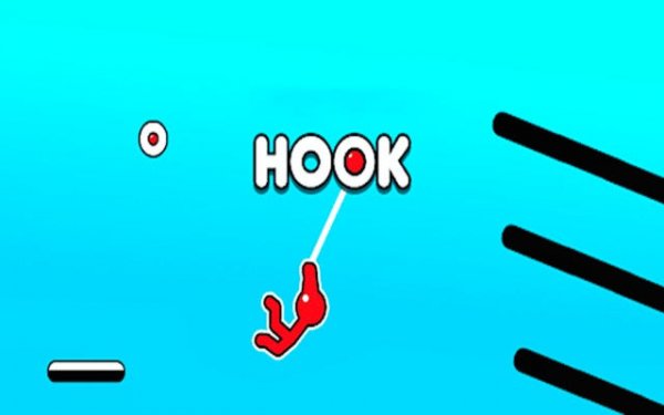Hook: Stickman Swing Challenge Online Game