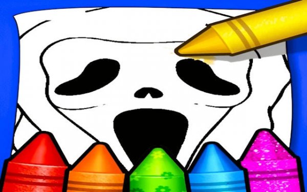 Horror Movies Coloring Book Online Art Game