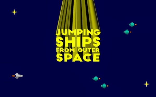 Jumping Ships from Outer Space - Arcade Space Adventure Online Game