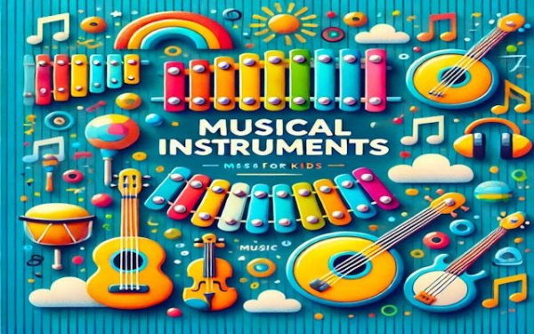 Musical Instruments for Kids: Music Learning Game Online - Educational Music Game