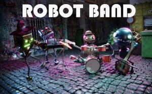 Robot Band: Relaxing Music Game Online Music Game