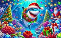 Santa Shark: Ocean Predator Online Game
