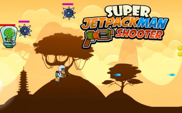 Super Jetpackman Precision Fighter - Online Arcade Action Game