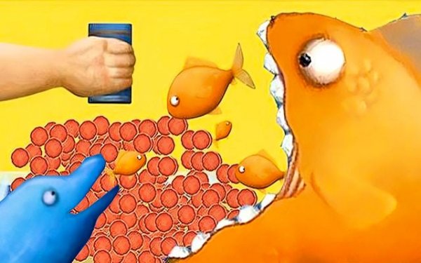 Tasty Blue: Ocean Eating Adventure Game Online